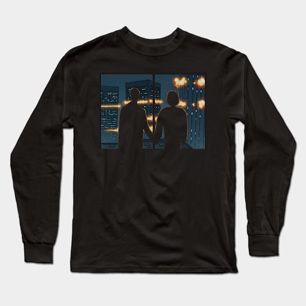 where is my mind Long Sleeve T-Shirt by alened